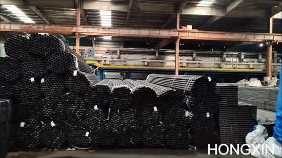 Mild Steel Black Round Pipe for Construction Material API Steel Pipe