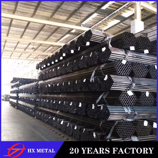 Mild Steel Black Round Pipe for Construction Material API Steel Pipe